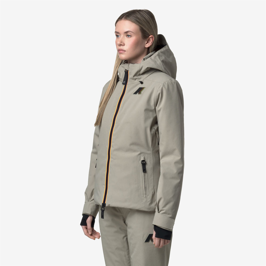 LABRESSE 2L TWILL - Jackets - Medio - Donna - GREEN OAK main