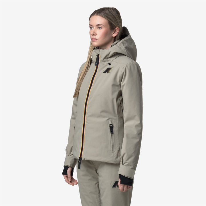 LABRESSE 2L TWILL - Jackets - Medio - Donna - GREEN OAK 6