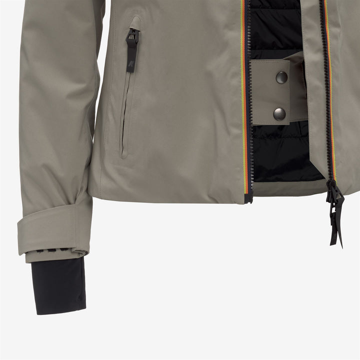 LABRESSE 2L TWILL - Jackets - Medio - Donna - GREEN OAK 4