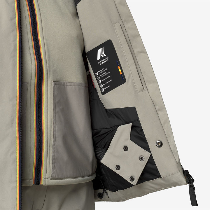 LABRESSE 2L TWILL - Jackets - Medio - Donna - GREEN OAK 3