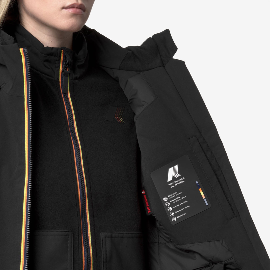 LABRESSE 2L TWILL - Jackets - Medio - Donna - BLACK PURE main