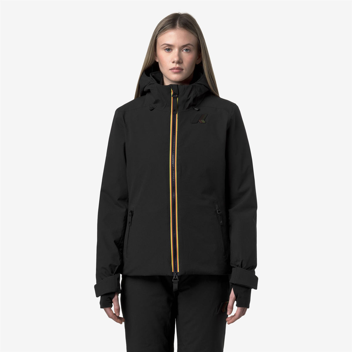 Jackets_WOMAN_LABRESSE 2L TWILL_Mid_Black Pure - Commercial 4