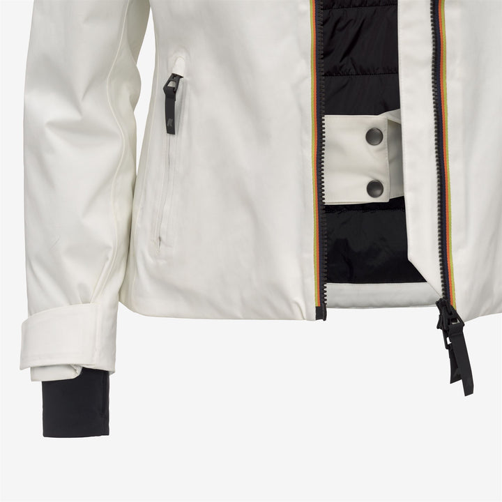 LABRESSE 2L TWILL - Jackets - Medio - Donna - WHITE GARDENIA 4