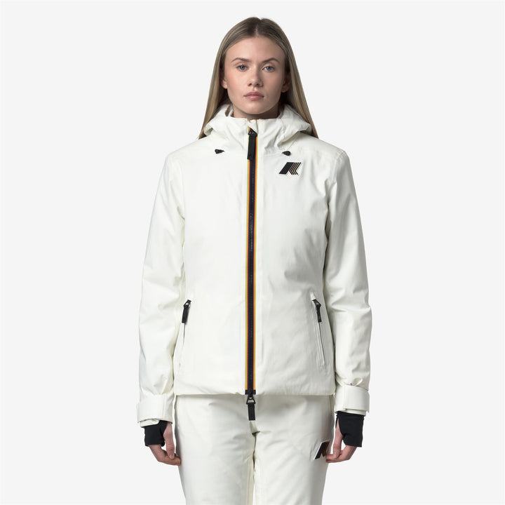 LABRESSE 2L TWILL - Jackets - Medio - Donna - WHITE GARDENIA 5