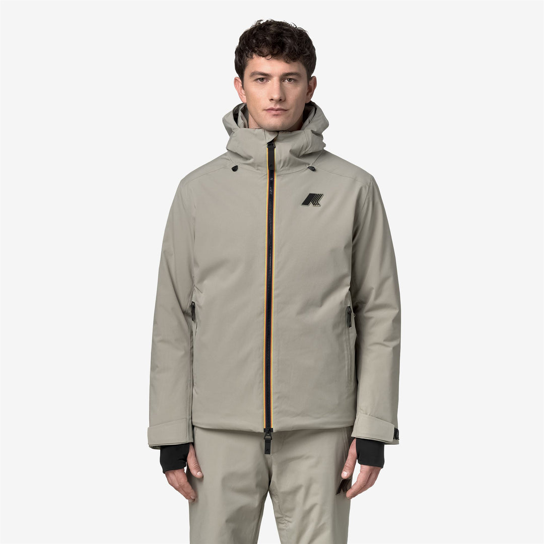 LESARCS 2L TWILL Jackets Mid Man Green Oak 01