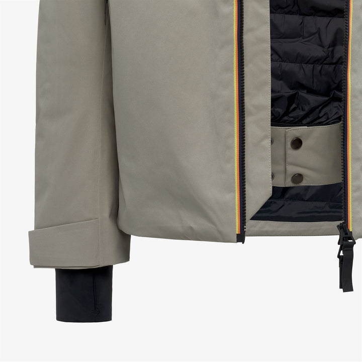 LESARCS 2L TWILL - Jackets - Mid - Man - GREEN OAK 4