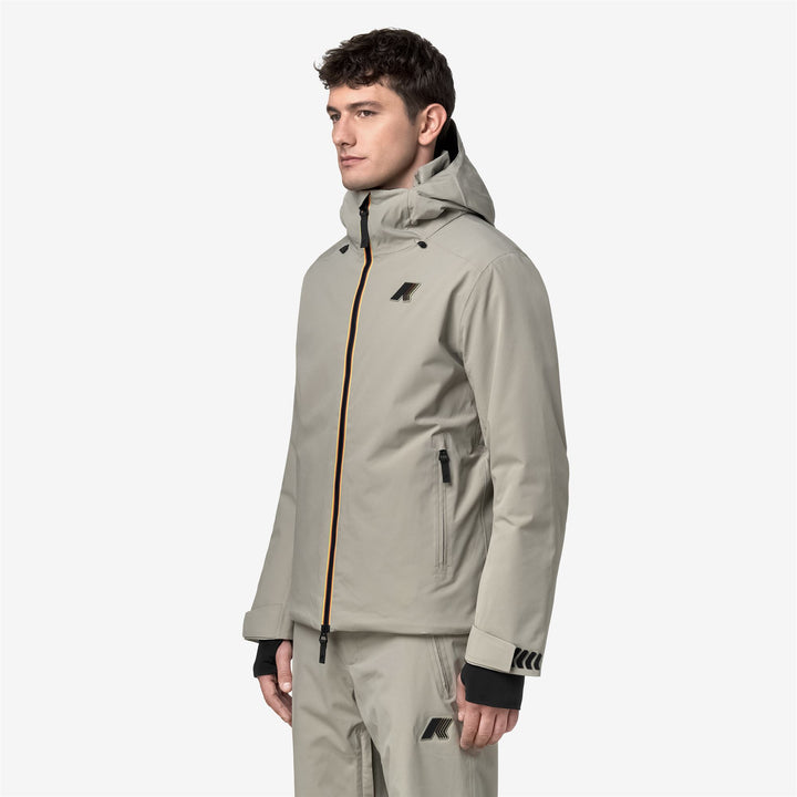 LESARCS 2L TWILL - Jackets - Mid - Man - GREEN OAK 6