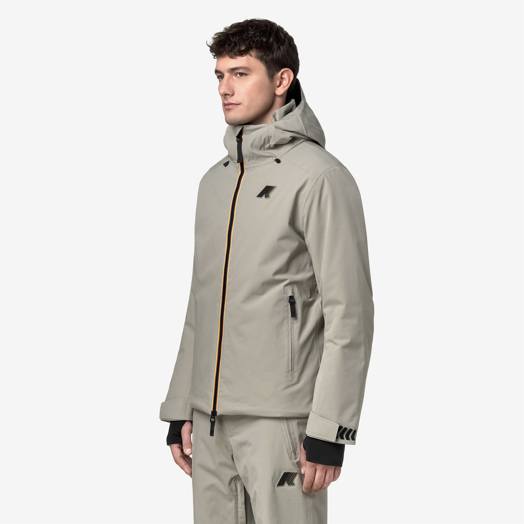 LESARCS 2L TWILL Giacche Medio Uomo Green Oak main