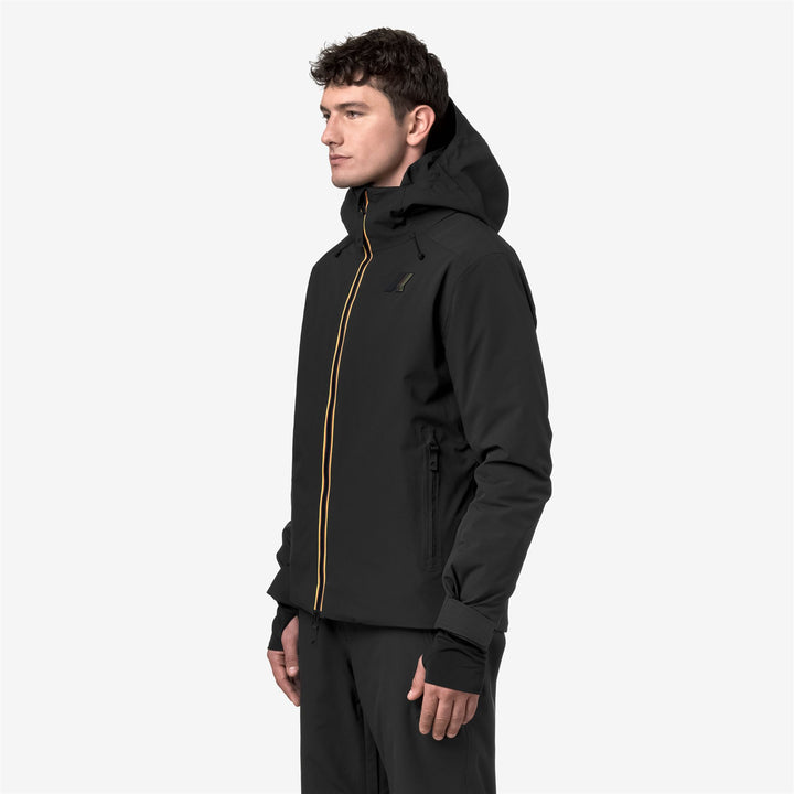 LESARCS 2L TWILL - Jackets - Mid - Man - BLACK PURE 6