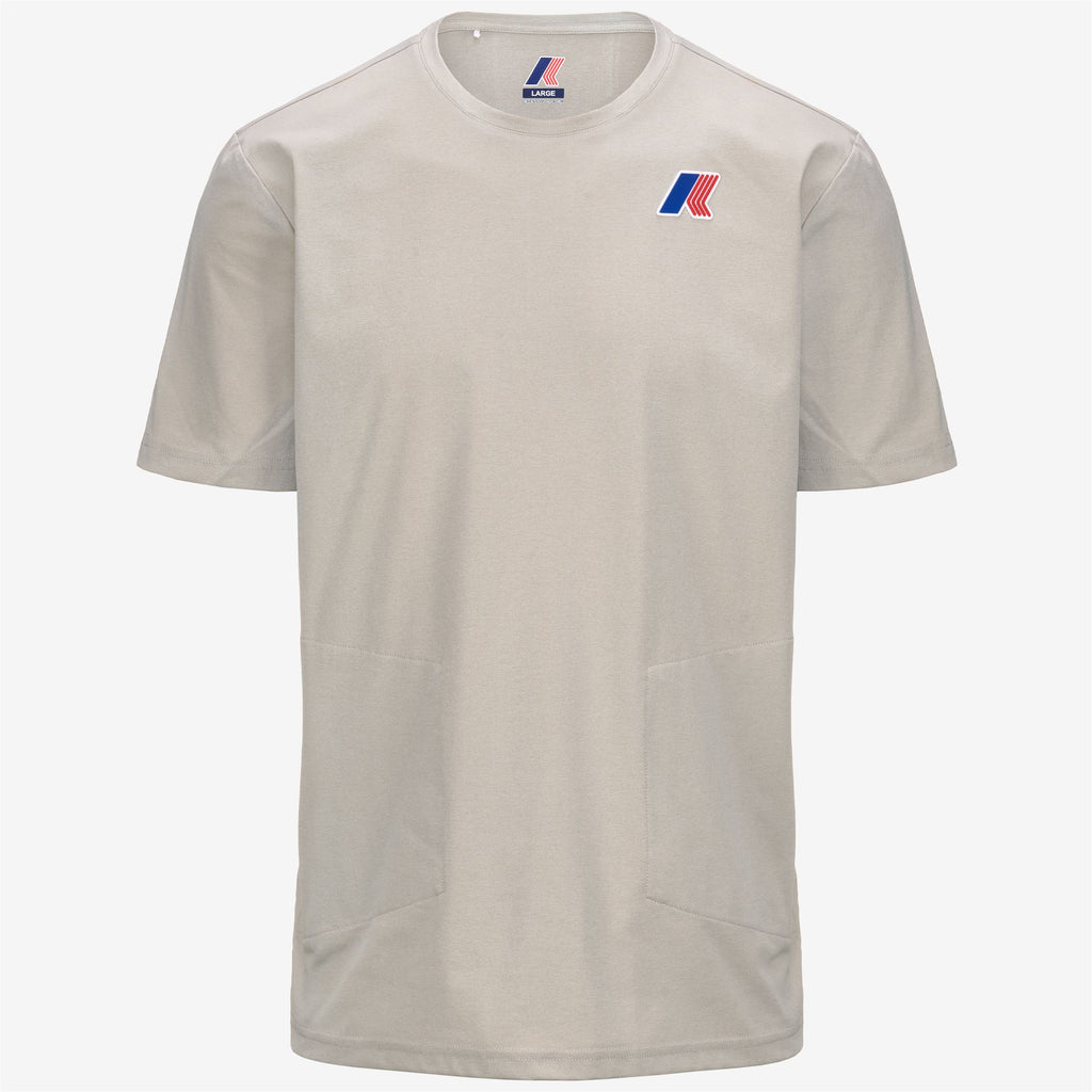 T-Shirts & Top_UNISEX_SERIL LF_T-Shirt_BEIGE LT - Commercial 1