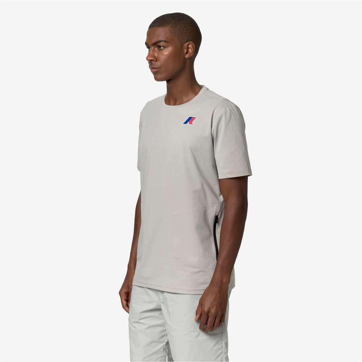 T-Shirts & Top_UNISEX_SERIL LF_T-Shirt_BEIGE LT - Commercial 5