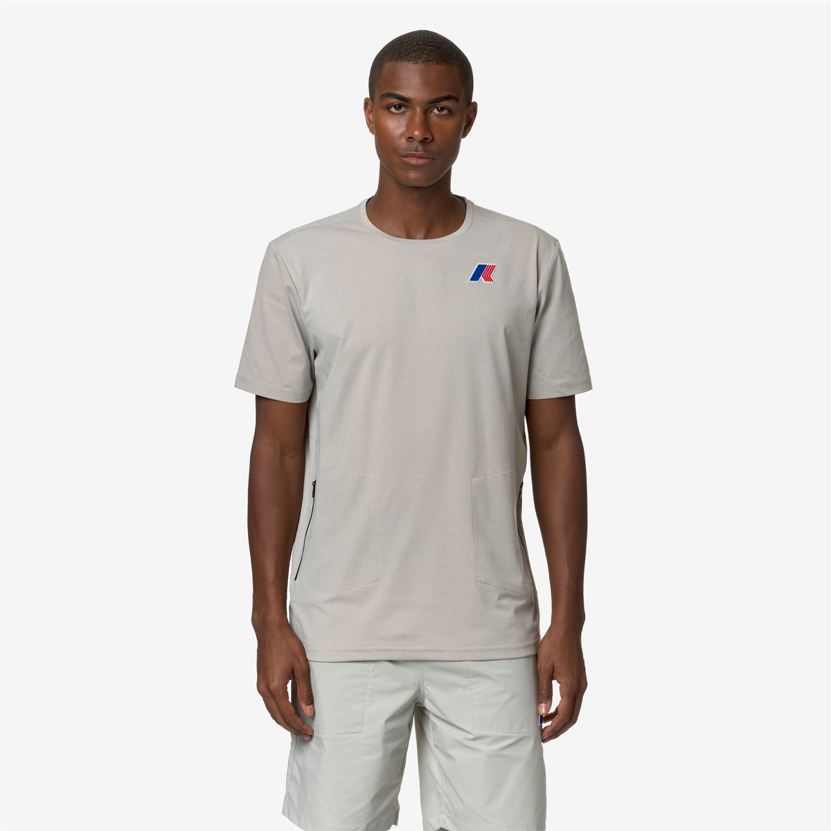 T-Shirts & Top_UNISEX_SERIL LF_T-Shirt_BEIGE LT - Commercial 4