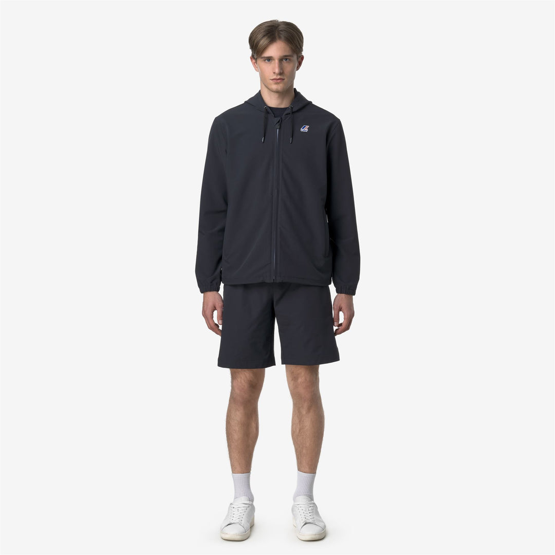 Blue Unisex Packable Sport Shorts for City Leisure 01