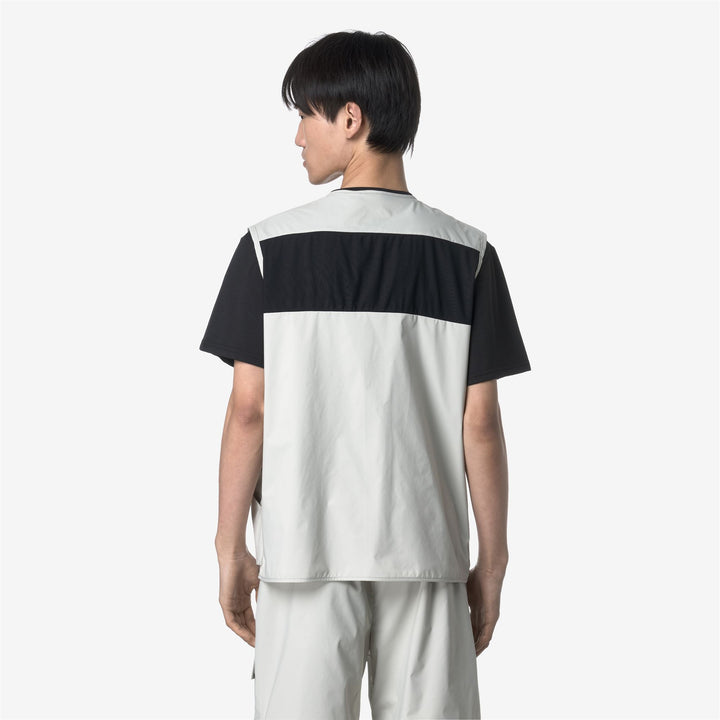 Beige Grey Unisex Outdoor Hiking Vest with Breathable Fabric 5