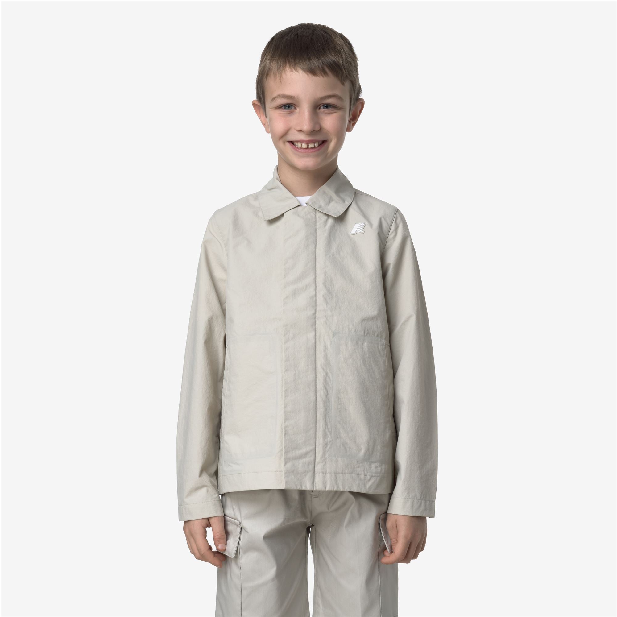 Jackets_BOY_P. BROEN COTTON NYLON_Mid_BEIGE LT - Commercial 4