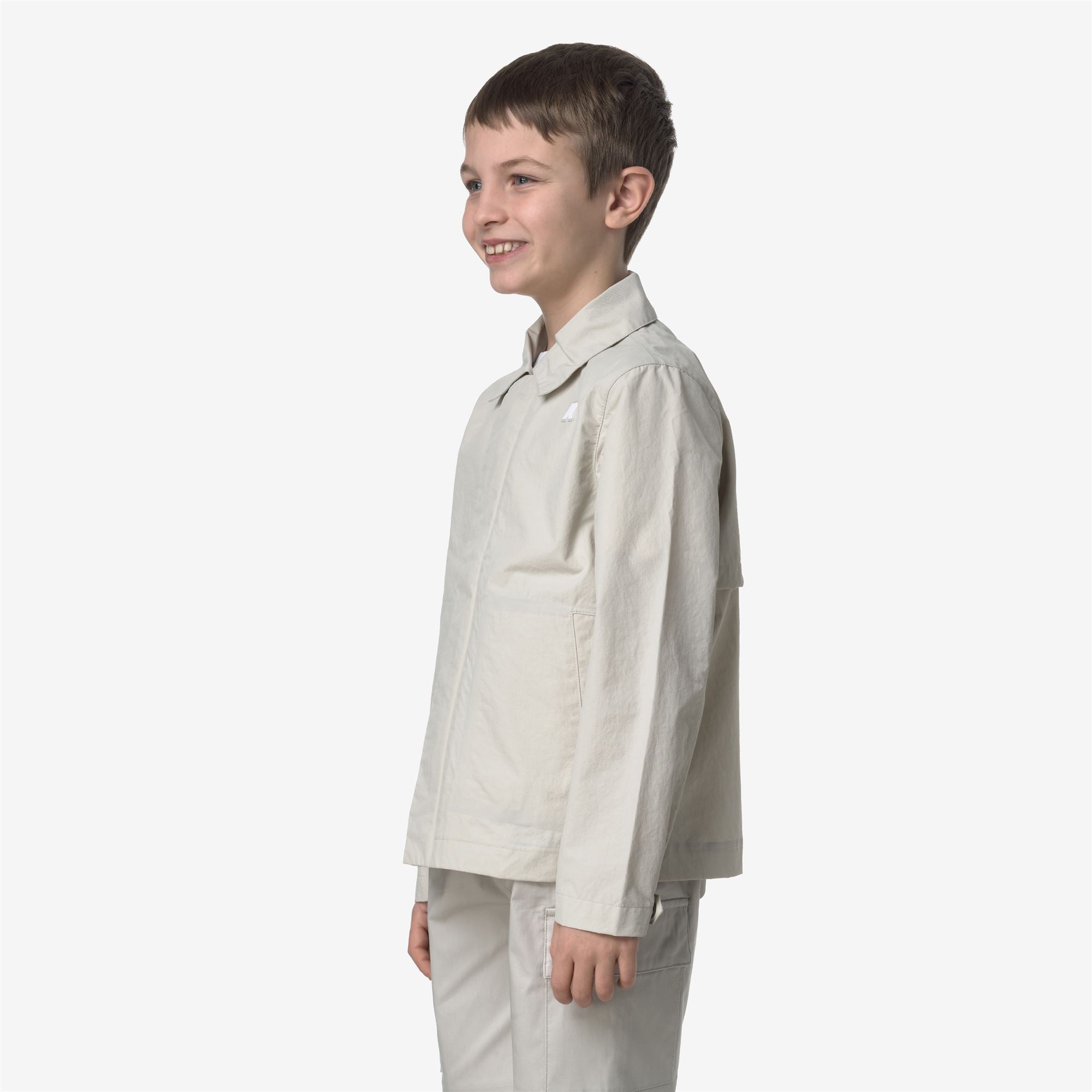 Jackets_BOY_P. BROEN COTTON NYLON_Mid_BEIGE LT - Commercial 5