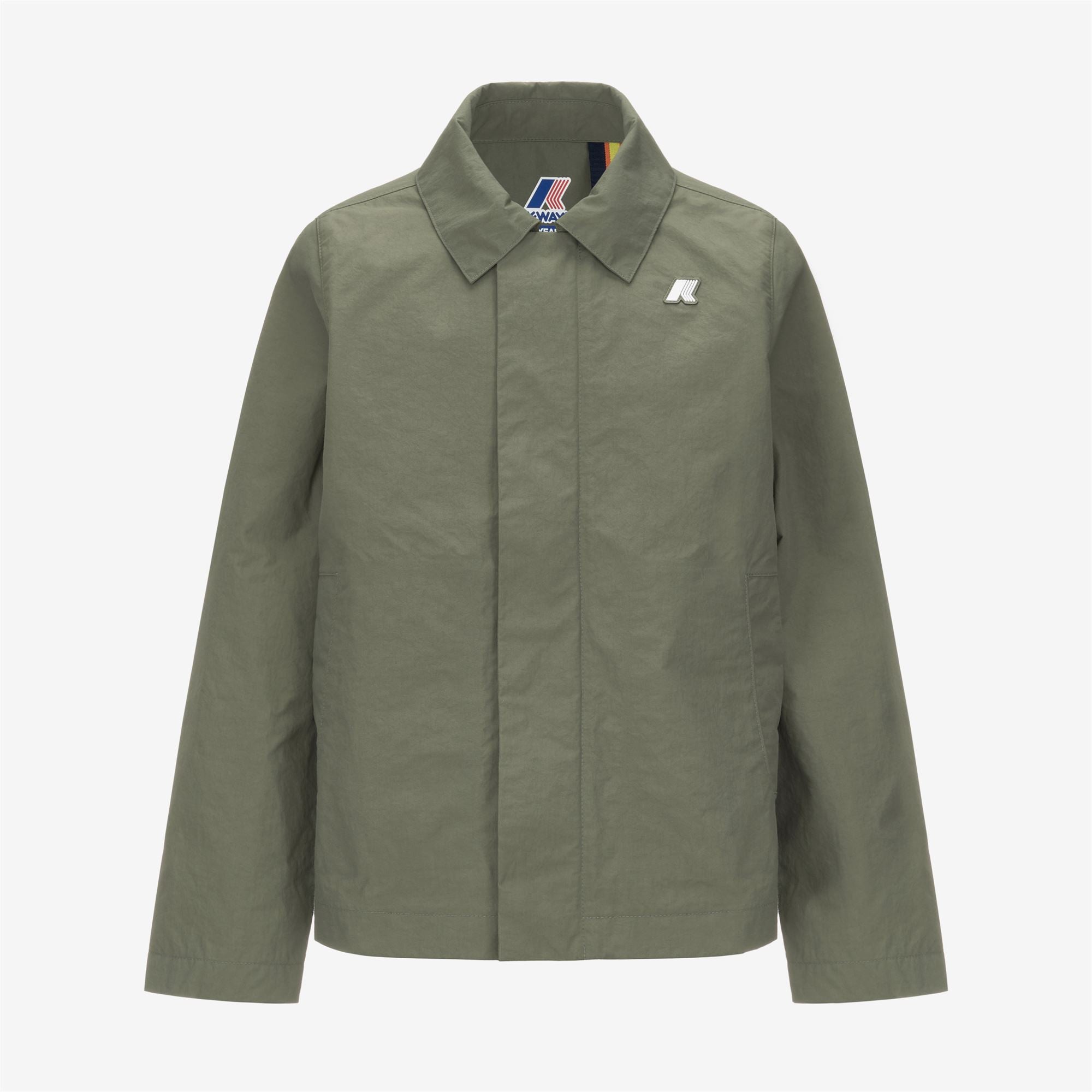 Jackets_BOY_P. BROEN COTTON NYLON_Mid_Green Lichen - Commercial 1
