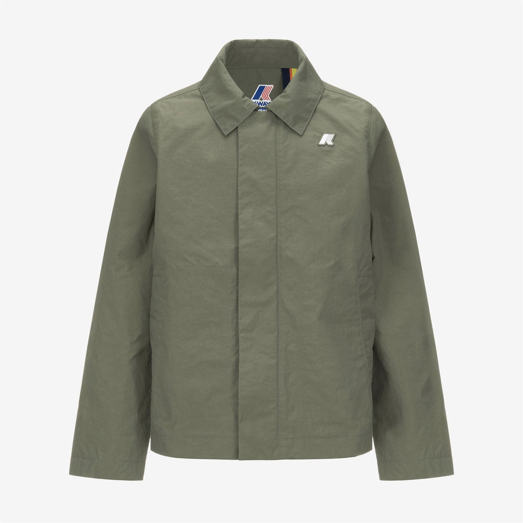 Jackets_BOY_P. BROEN COTTON NYLON_Mid_Green Lichen - Commercial 1