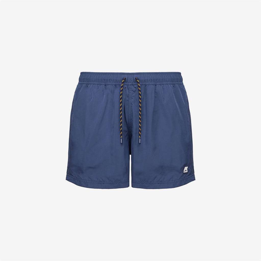 Bathing Suits_MAN_Hazel_Swimming Trunks_Blue Indigo - Commercial 1