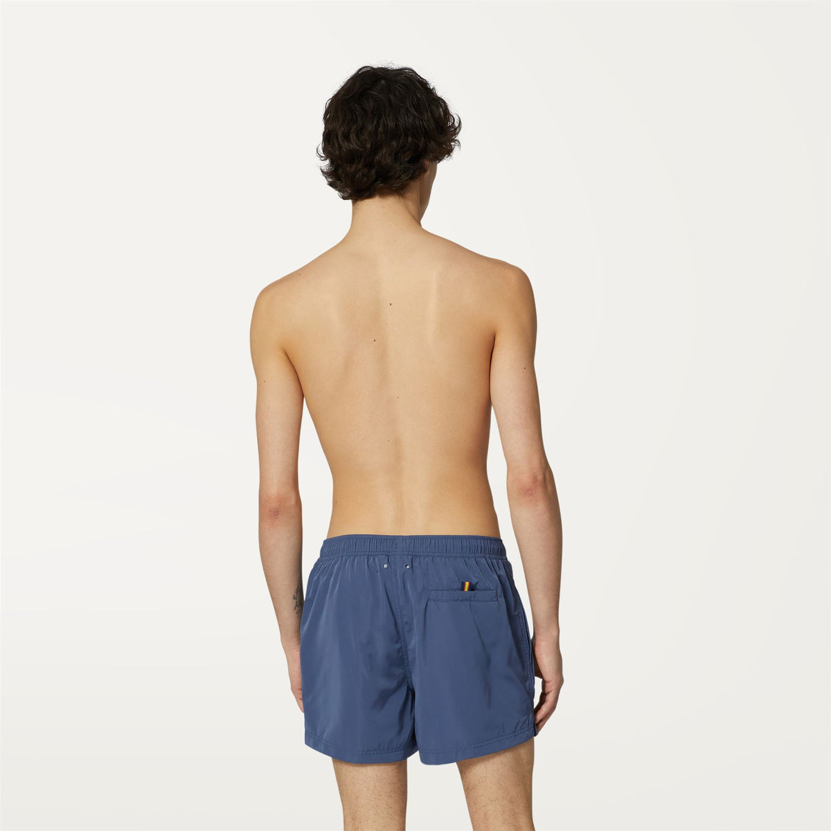 Bathing Suits_MAN_Hazel_Swimming Trunks_Blue Indigo - Commercial 6