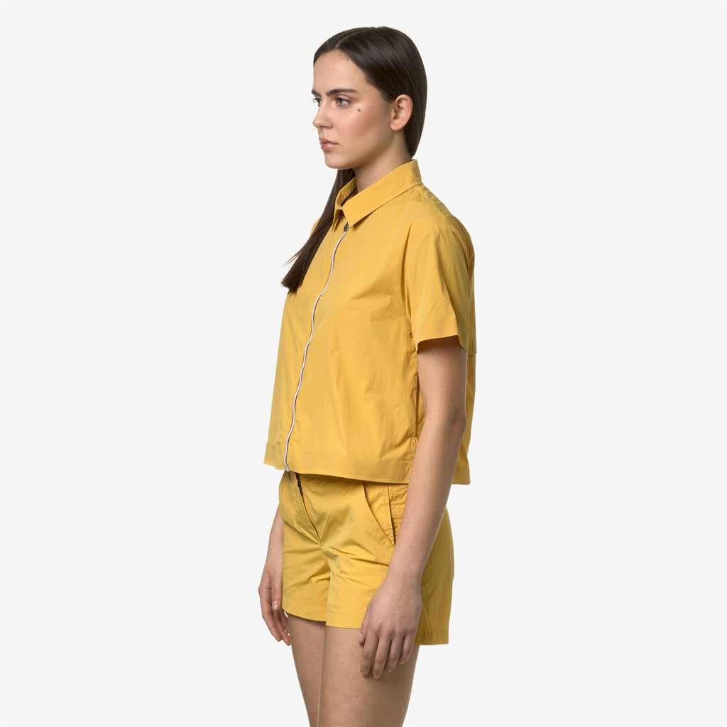 Jackets_Woman_RUAN_Short_Yellow Mimosa - Commercial 5