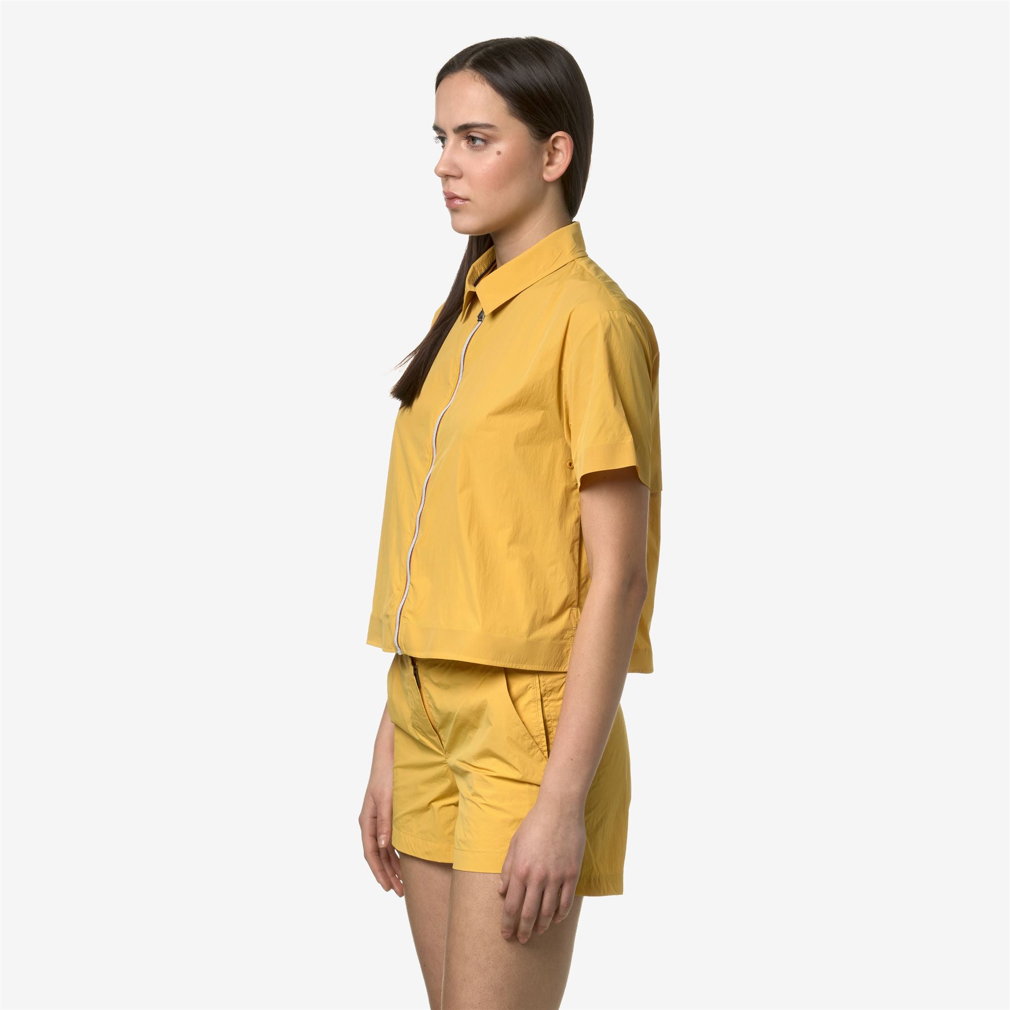 Jackets_Woman_RUAN_Short_Yellow Mimosa - Commercial 5