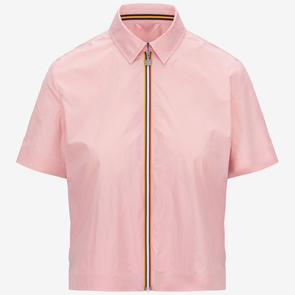Jackets_Woman_RUAN_Short_Pink Ash - Commercial 1