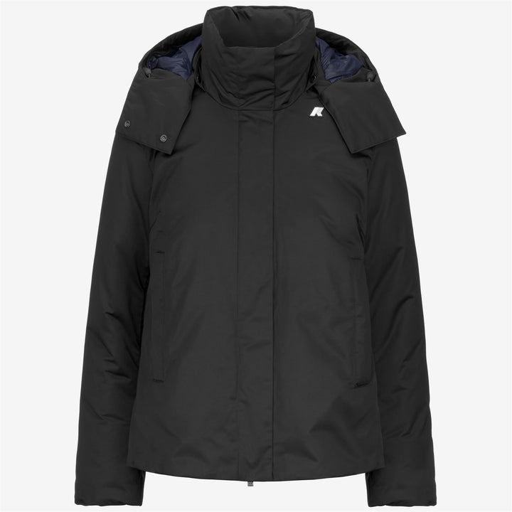 Giacca Corto Donna Invernale Nera Grigia con Isolamento Piuma 1