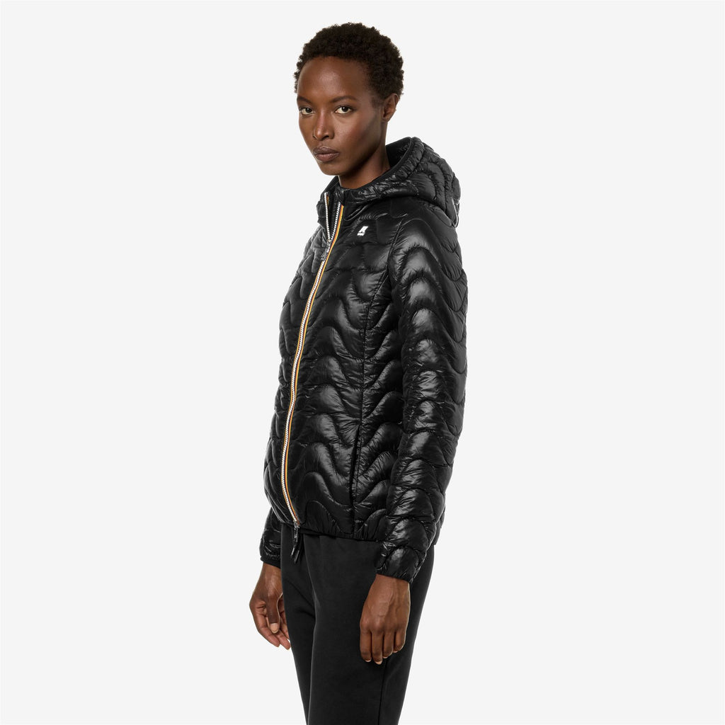 Jackets_WOMAN_LILY QUILTED WARM_Short_Black Pure - Commercial 5