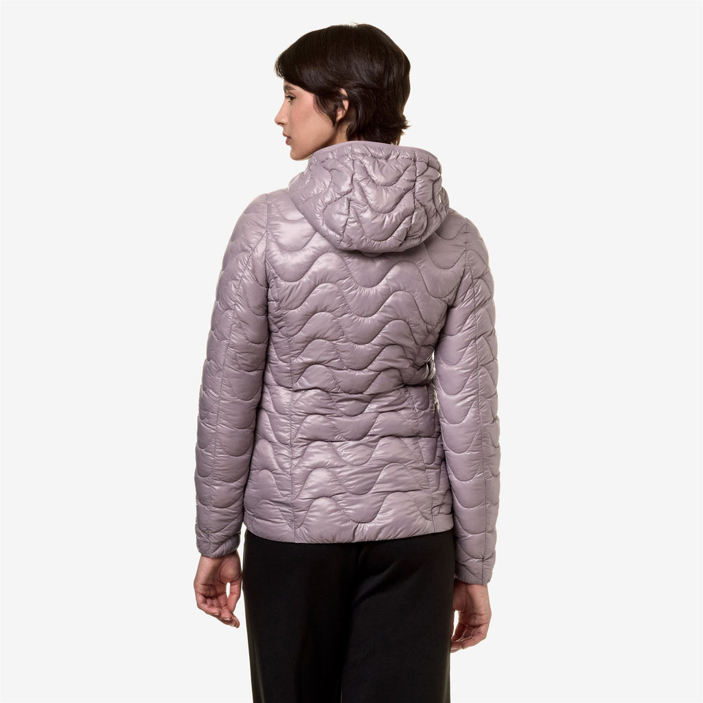 Jackets_Woman_LILY QUILTED WARM_Short_Violet Dusty - Commercial 6