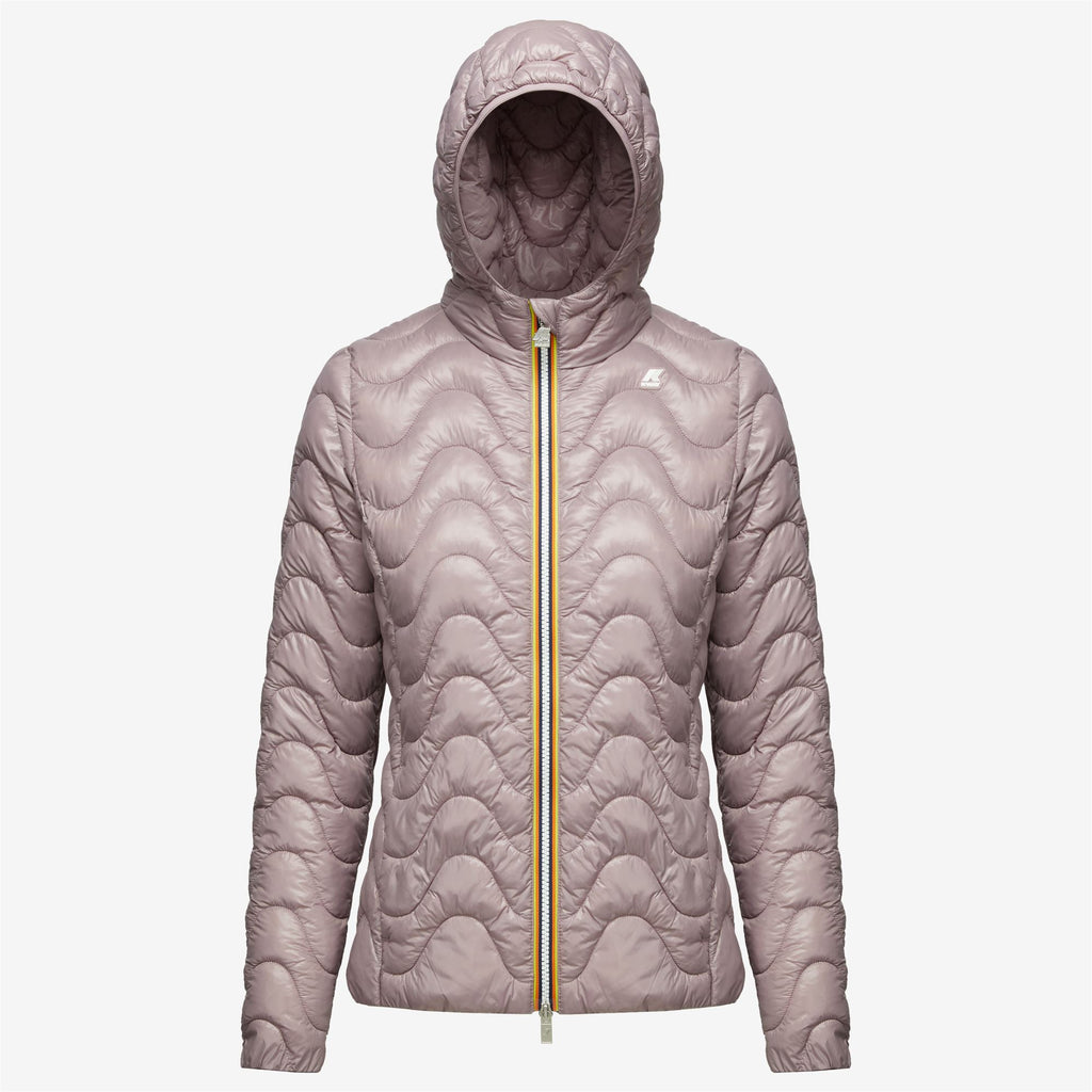 Jackets_Woman_LILY QUILTED WARM_Short_Violet Dusty - Commercial 1