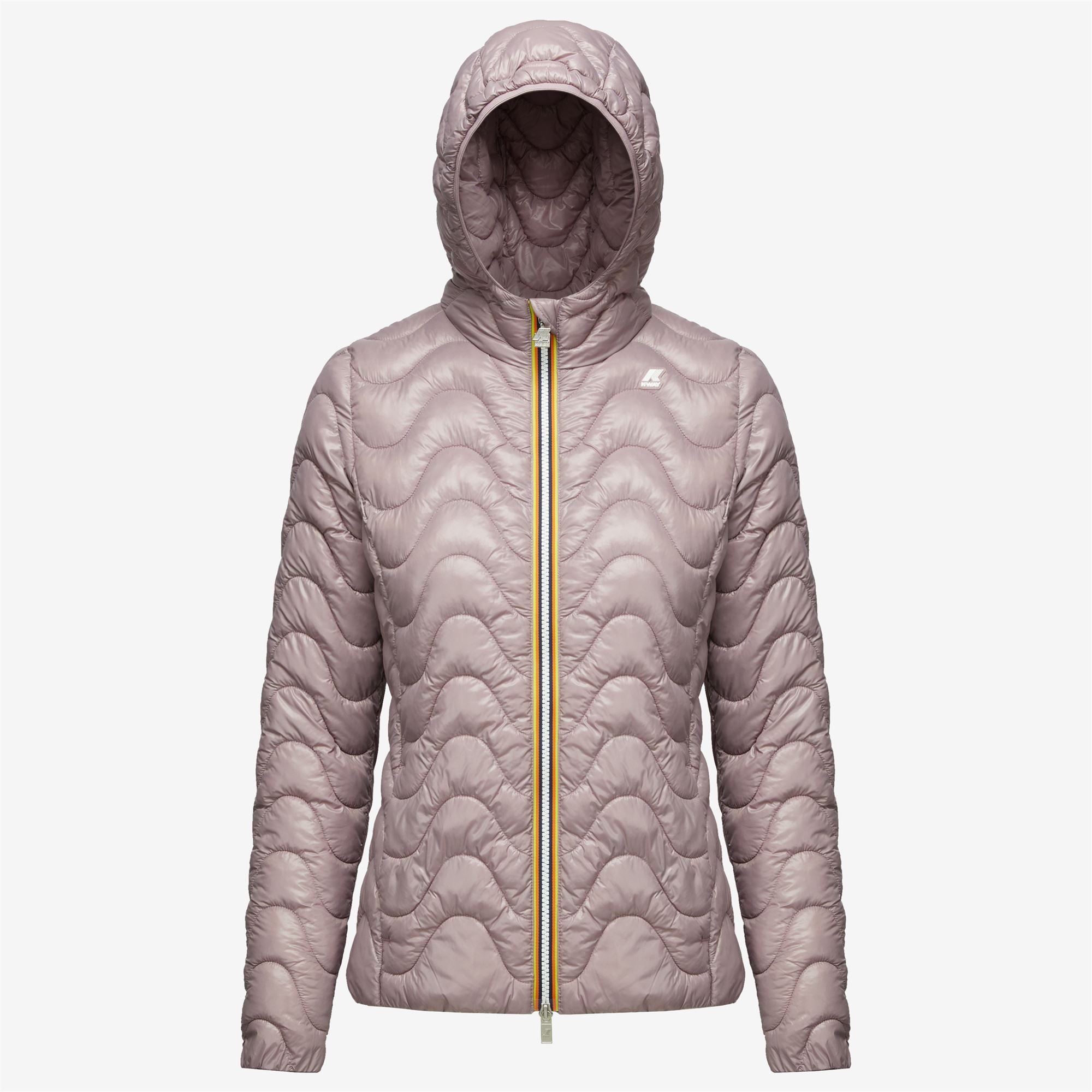 Jackets_Woman_LILY QUILTED WARM_Short_Violet Dusty - Commercial 1