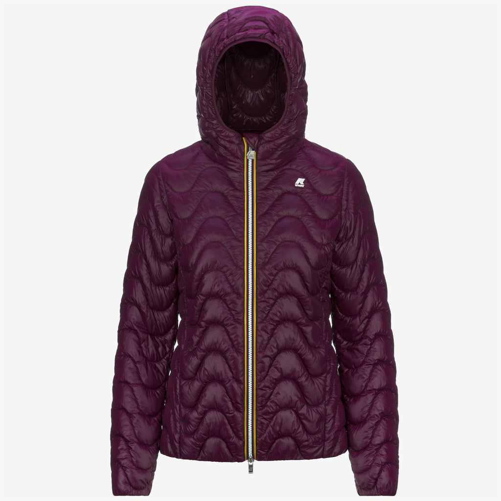 Jackets_WOMAN_LILY QUILTED WARM_Short_Violet Dk Purple - Commercial 1