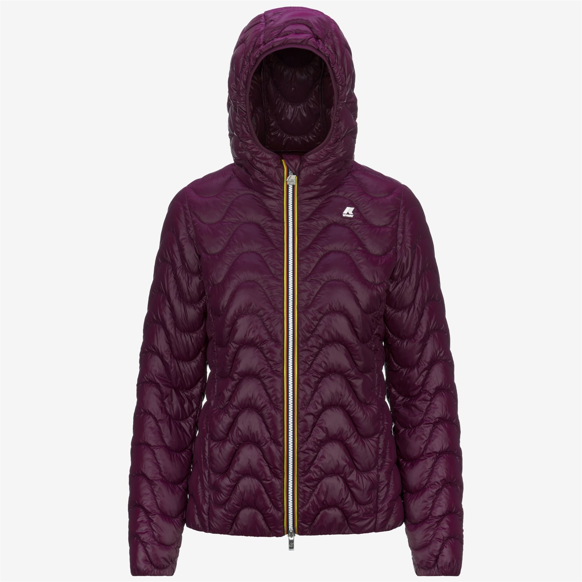 Jackets_WOMAN_LILY QUILTED WARM_Short_Violet Dk Purple - Commercial 1