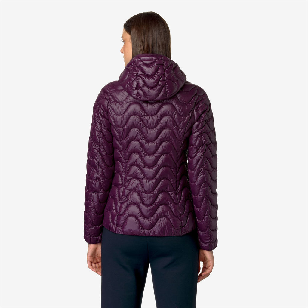 Jackets_WOMAN_LILY QUILTED WARM_Short_Violet Dk Purple - Commercial 6