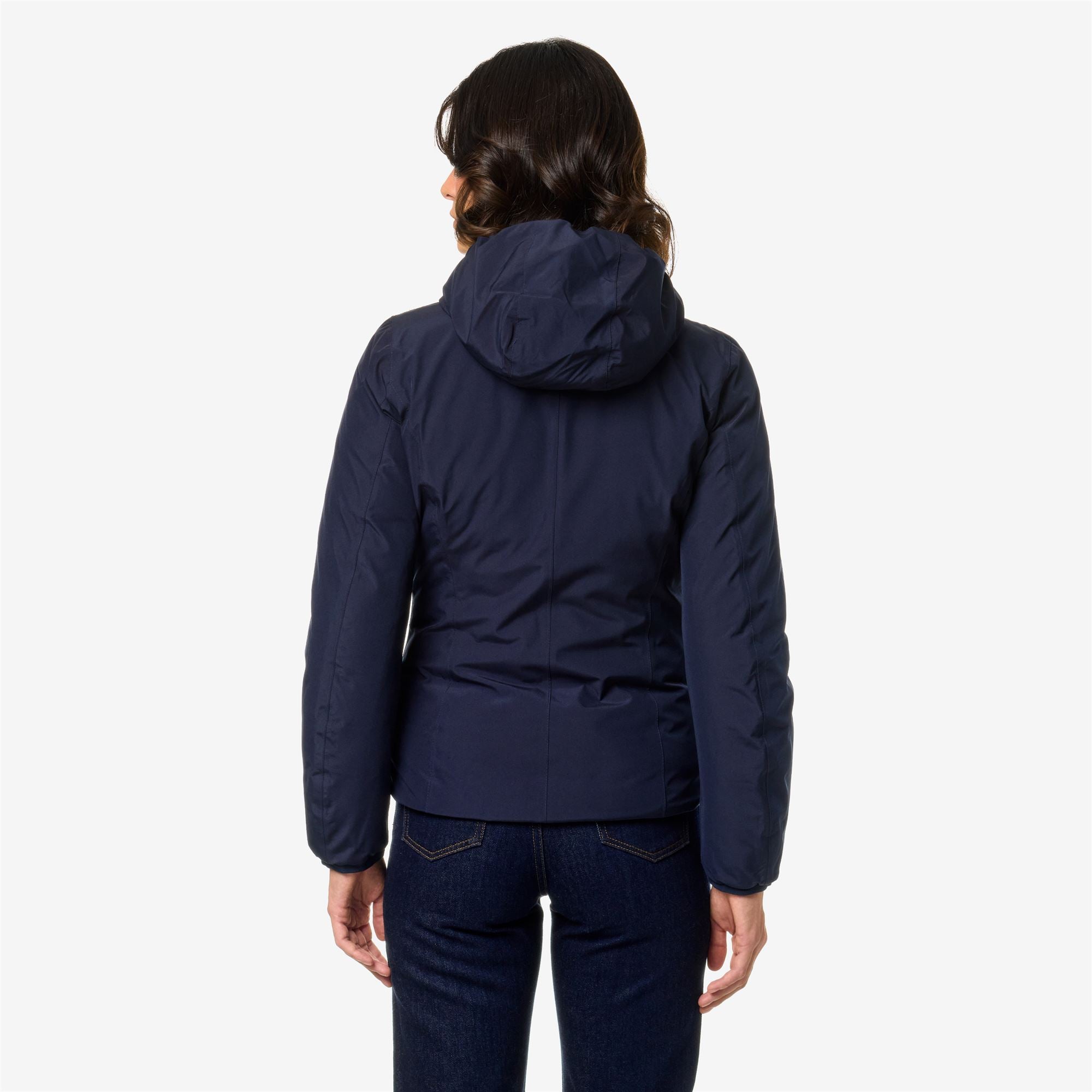 Jackets_Woman_LILY ST THERMO DOUBLE_Short_Blue D-Green S - Commercial 6