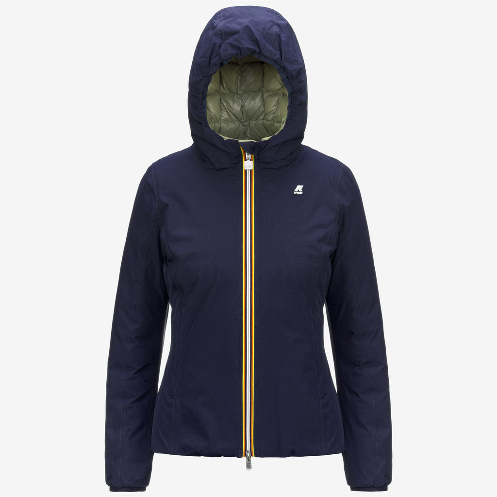 Jackets_Woman_LILY ST THERMO DOUBLE_Short_Blue D-Green S - Commercial 1