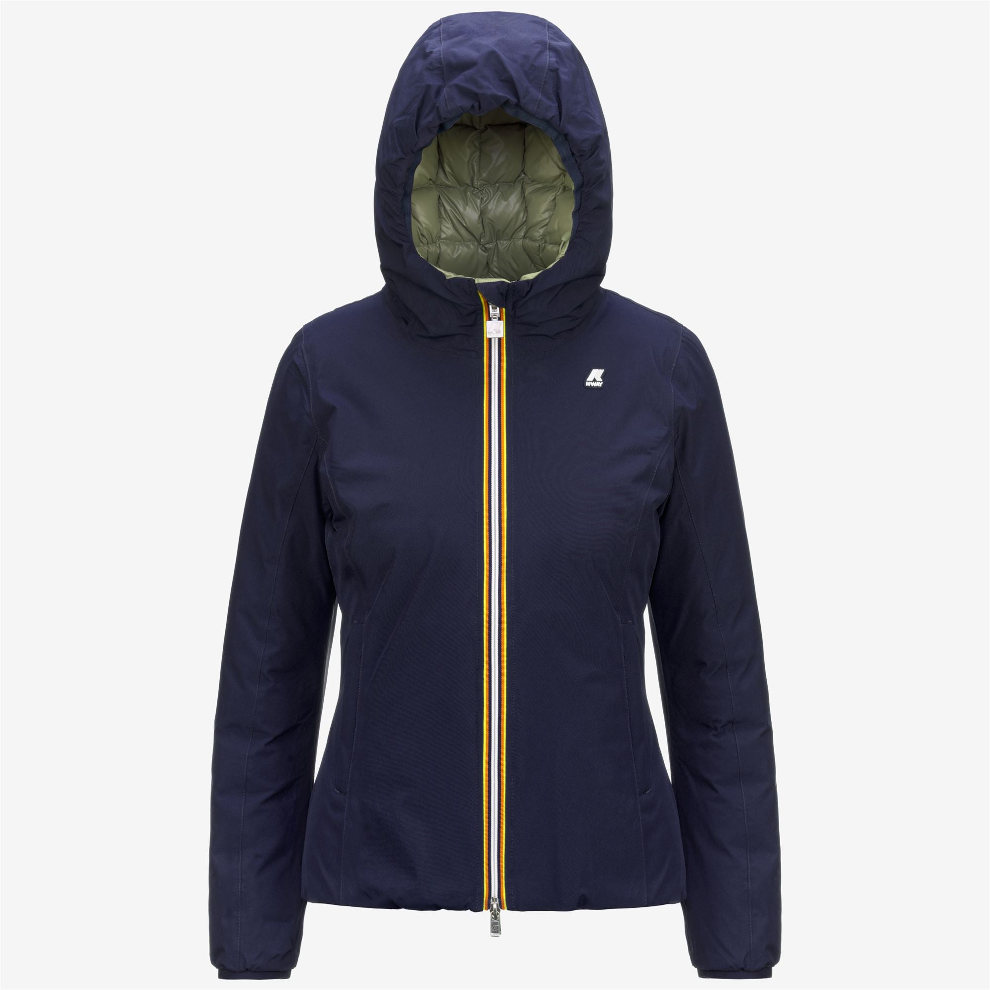 Jackets_Woman_LILY ST THERMO DOUBLE_Short_Blue D-Green S - Commercial 1