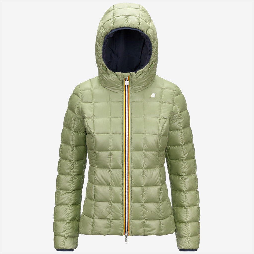 Jackets_Woman_LILY ST THERMO DOUBLE_Short_Blue D-Green S - Commercial 2