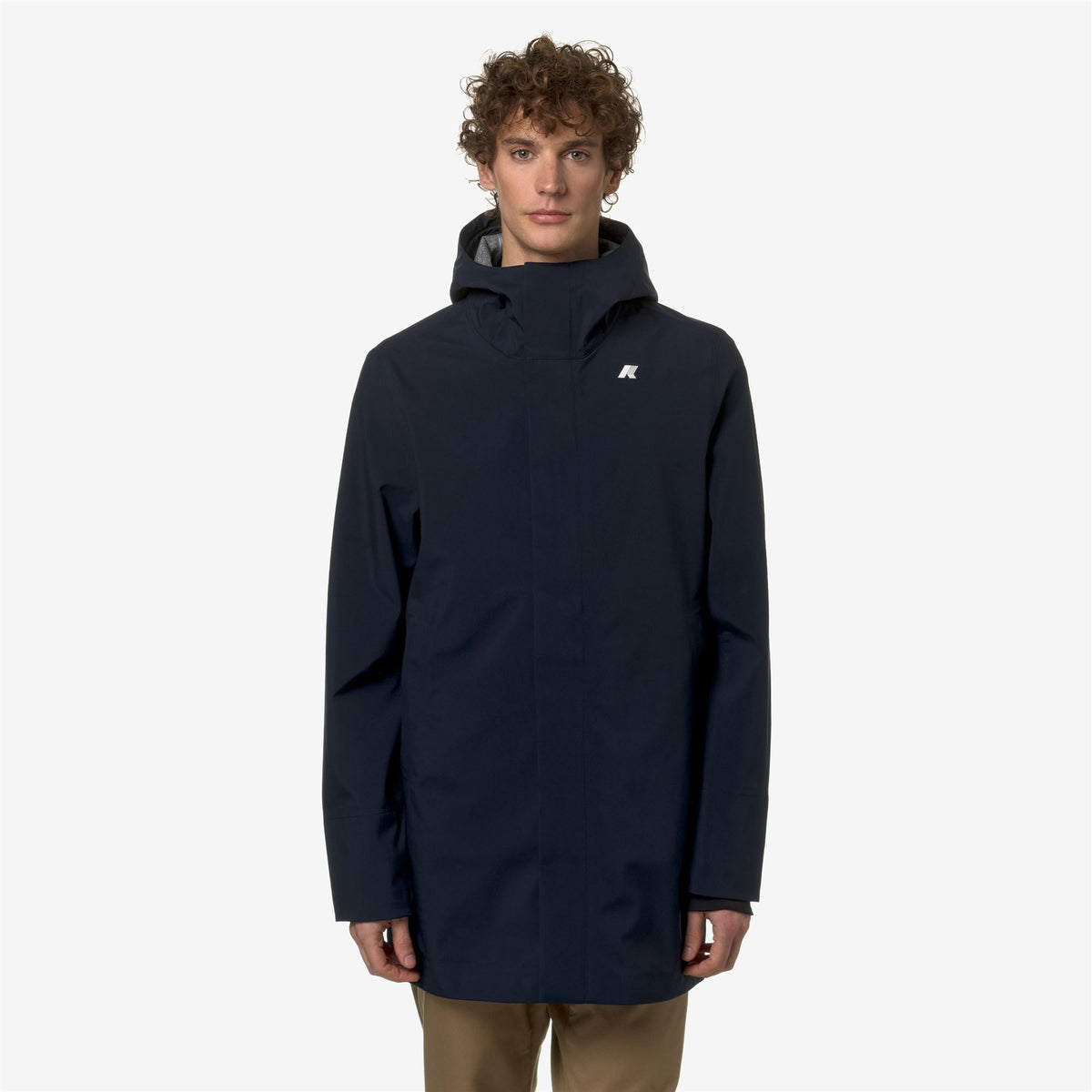 Jackets_MAN_TOMMY BONDED JERSEY_3/4 Length_Blue Depth - Commercial 4