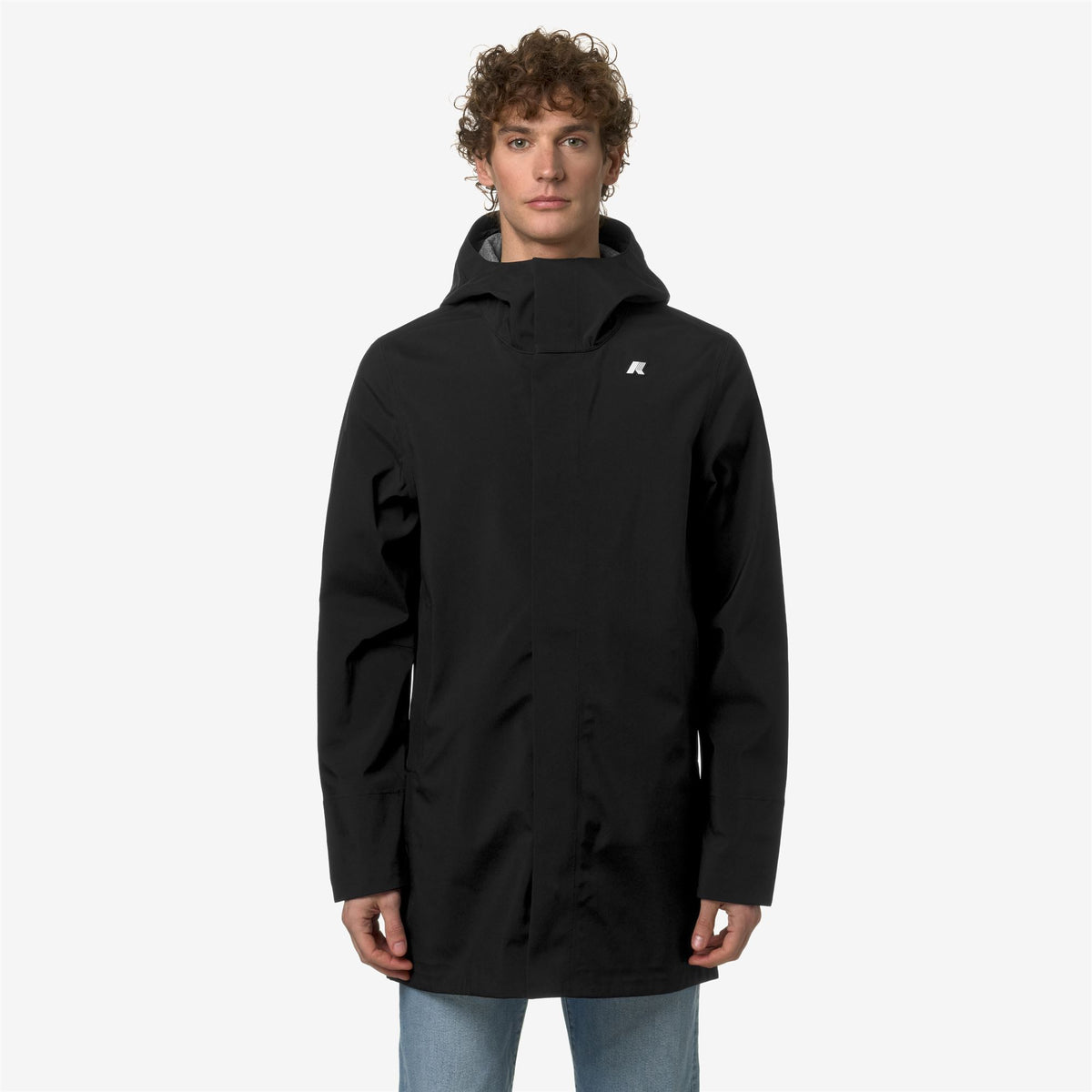 Jackets_MAN_TOMMY BONDED JERSEY_3/4 Length_Black Pure - Commercial 4