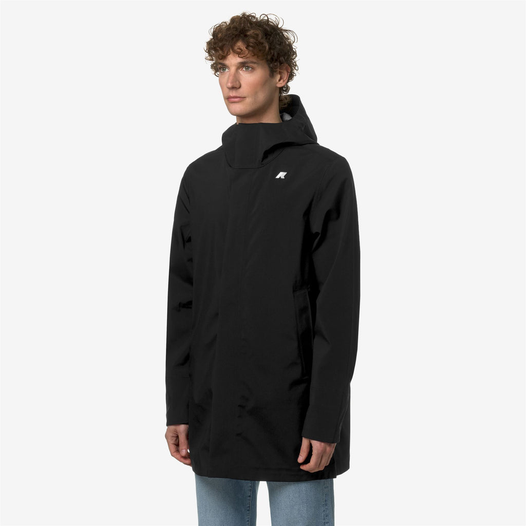 Jackets_MAN_TOMMY BONDED JERSEY_3/4 Length_Black Pure - Commercial 5
