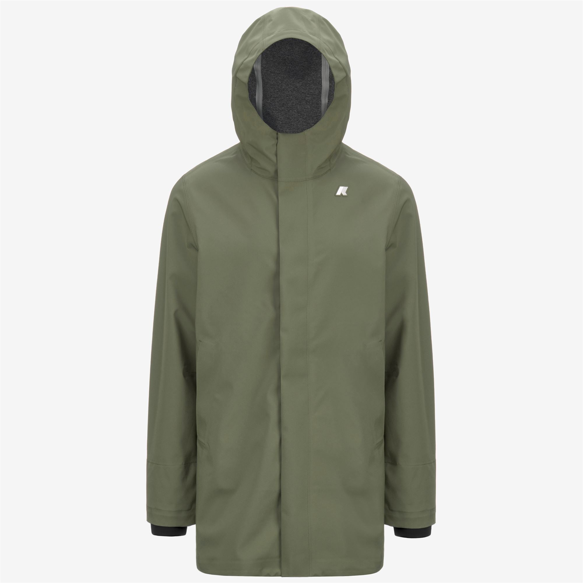 Jackets_MAN_TOMMY BONDED JERSEY_3/4 Length_Green Lichen - Commercial 1