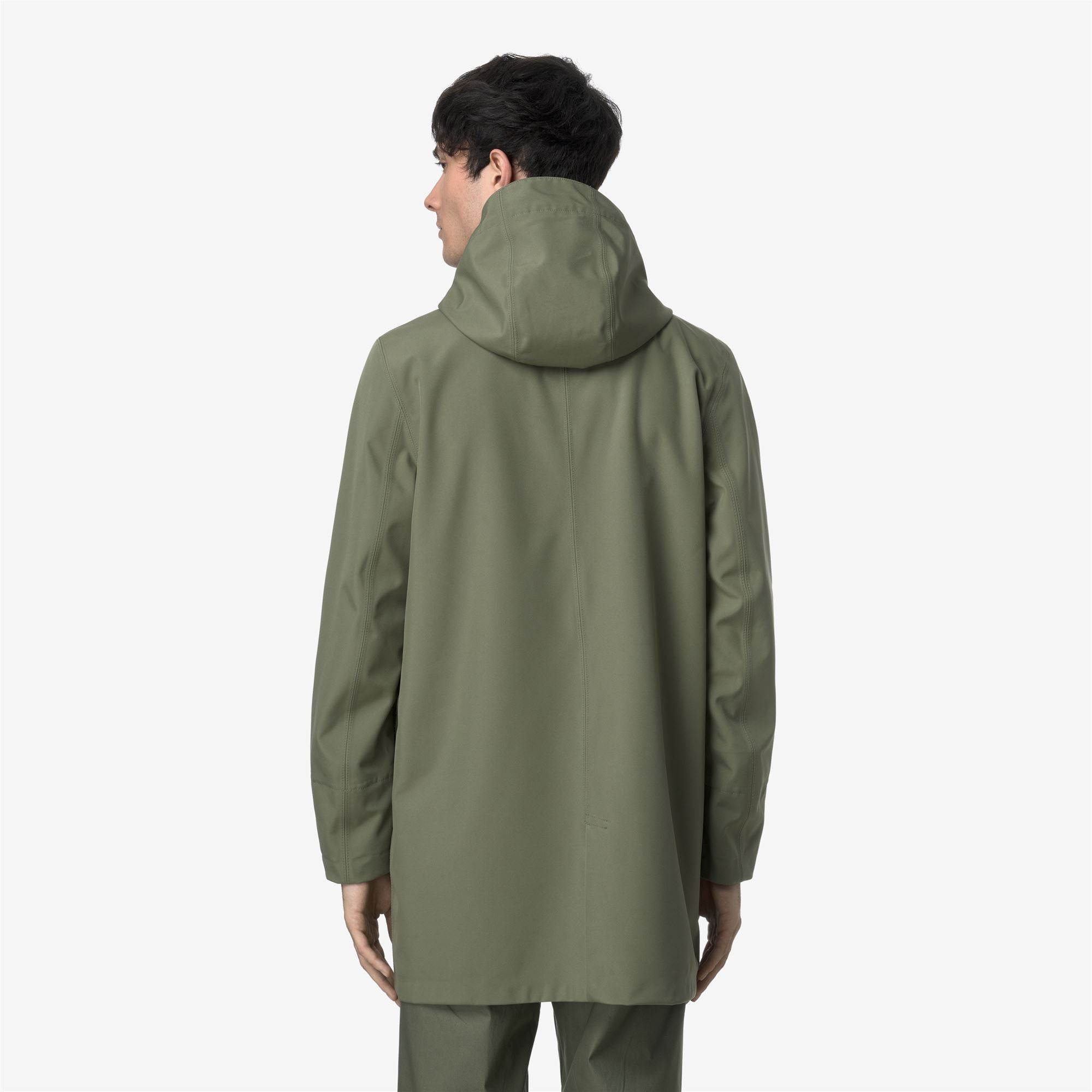 Jackets_MAN_TOMMY BONDED JERSEY_3/4 Length_Green Lichen - Commercial 6