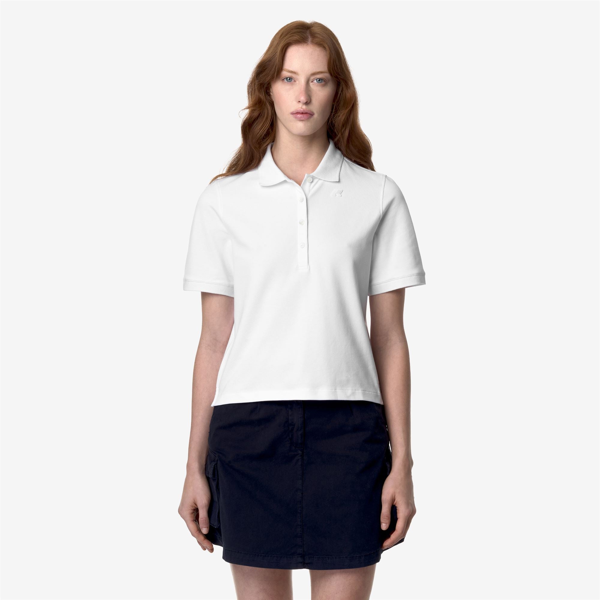 Polo Shirts_Woman_LISELLE_Polo_White - Commercial 4