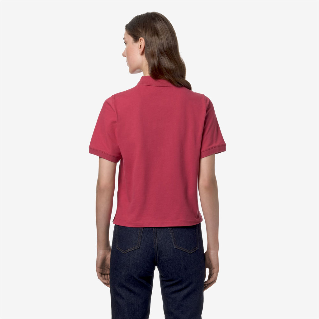 Polo Shirts_Woman_LISELLE_Polo_DK PINK - Commercial 6