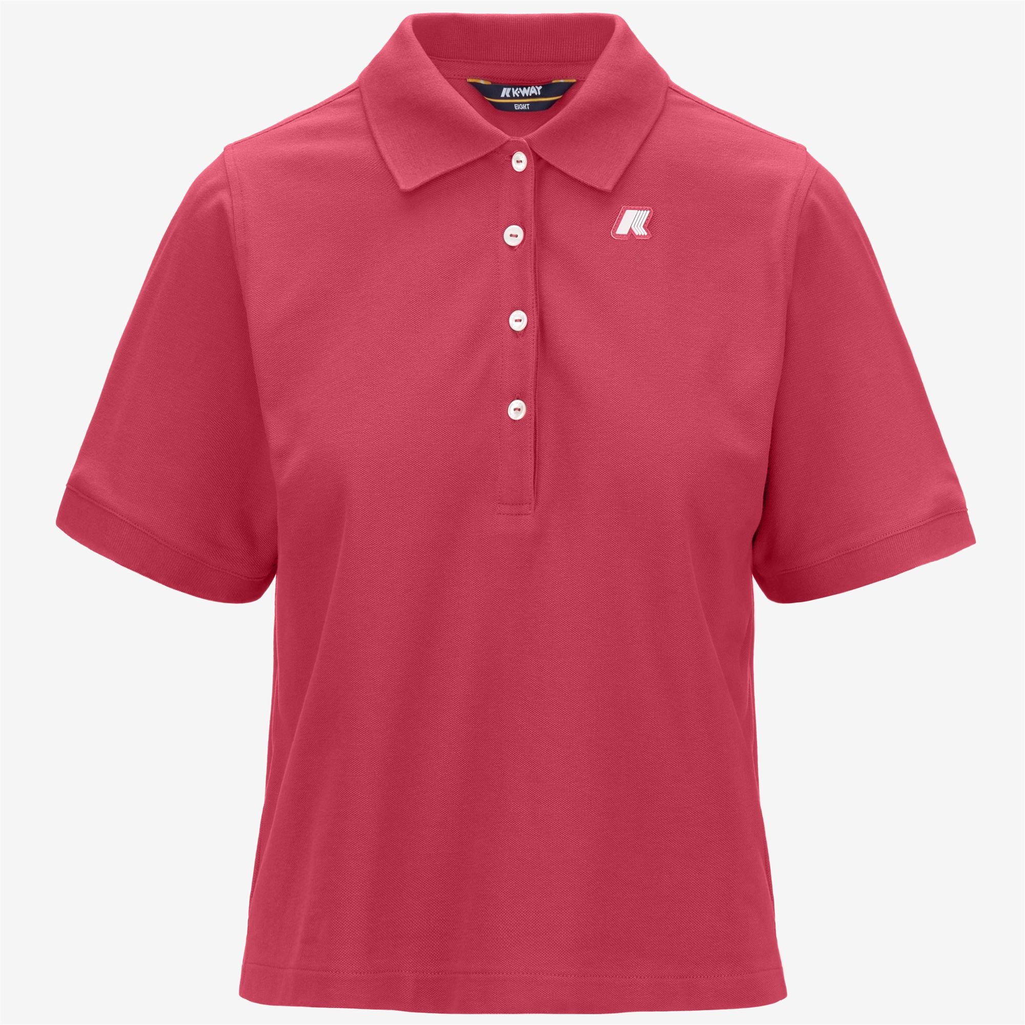 Polo Shirts_Woman_LISELLE_Polo_DK PINK - Commercial 1