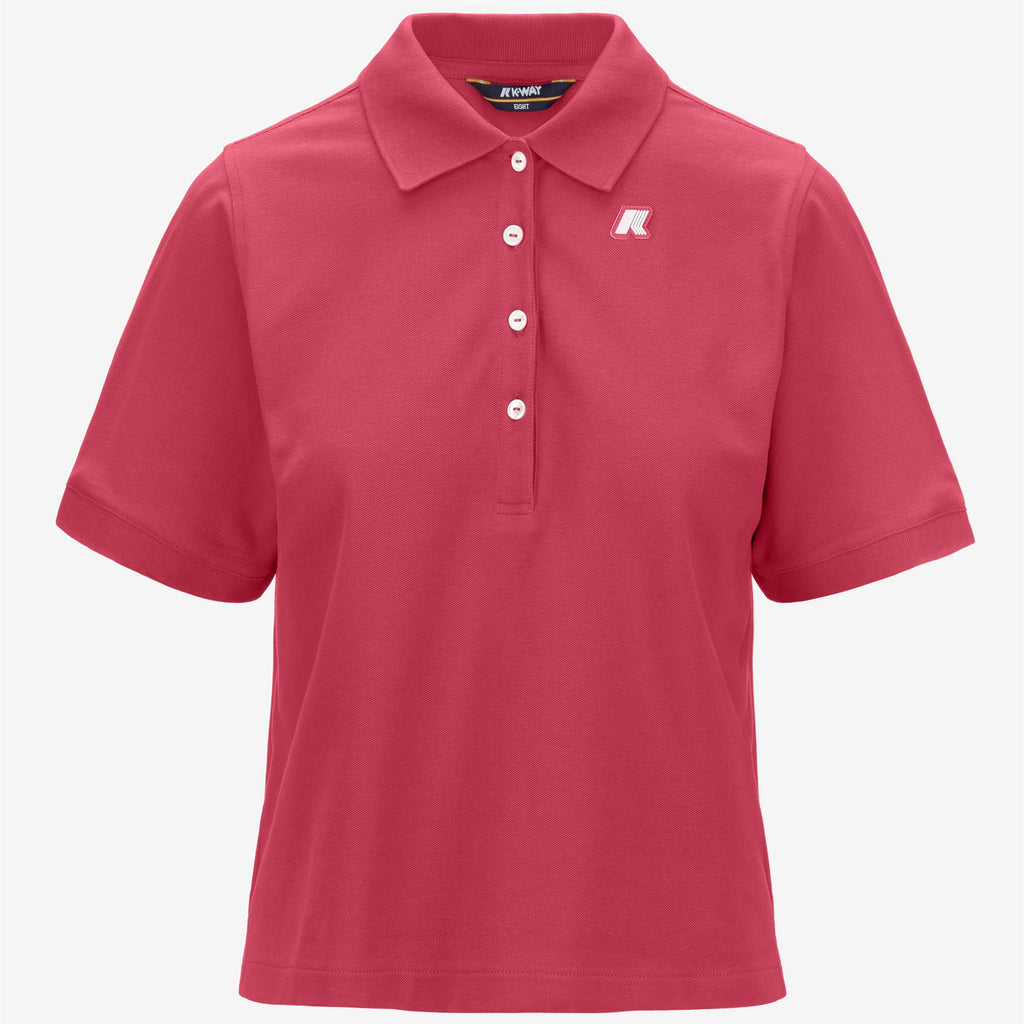 Polo Shirts_Woman_LISELLE_Polo_DK PINK - Commercial 1