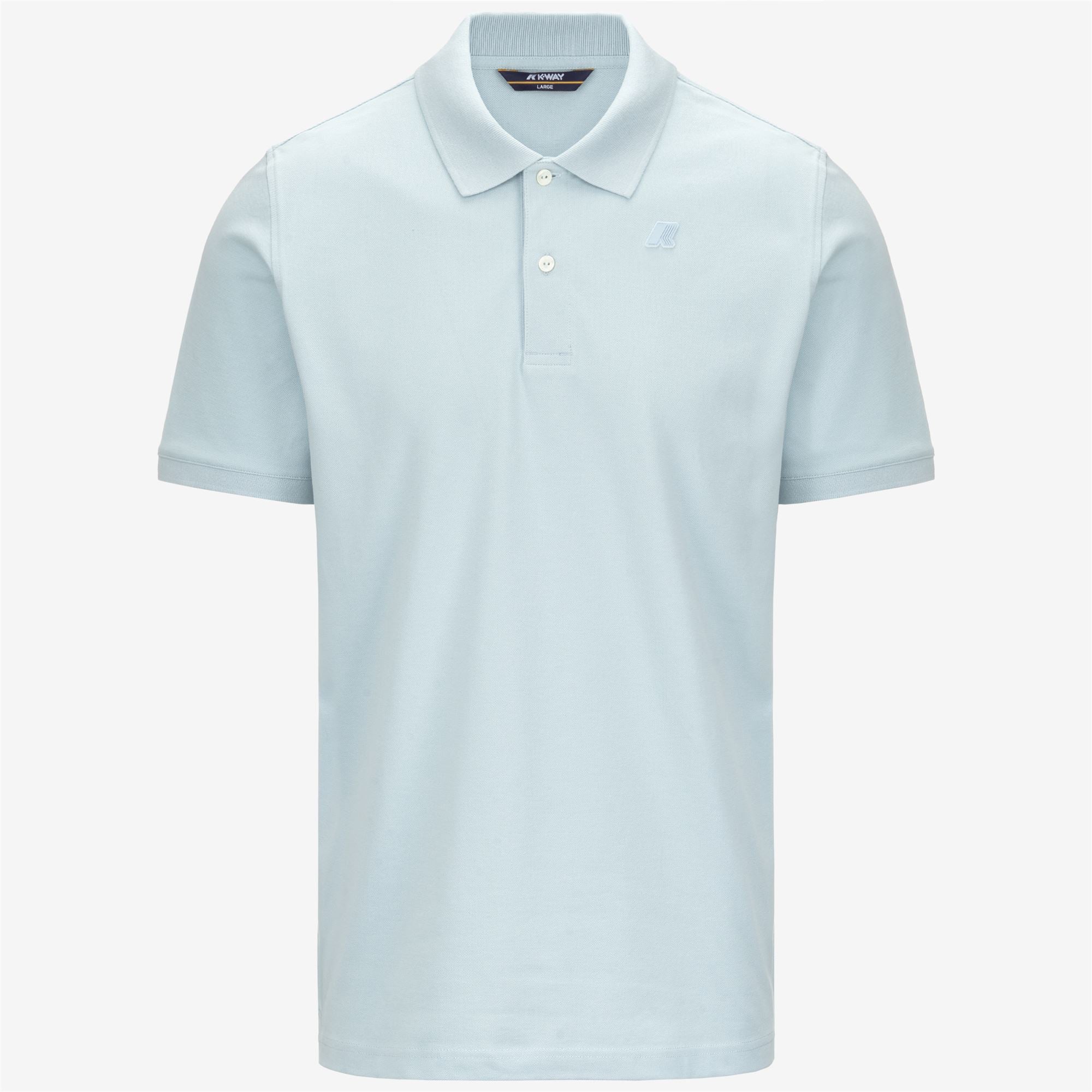 Polo Shirts_MAN_AMEDEE PIQUE_Polo_Blue Baby - Commercial 1