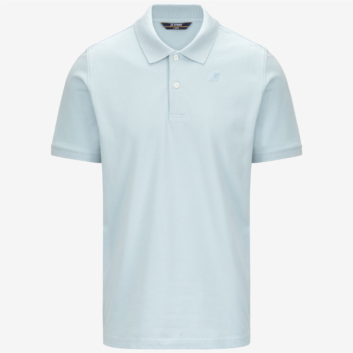 Polo Shirts_MAN_AMEDEE PIQUE_Polo_Blue Baby - Commercial 1
